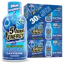 5小时ENERGY Shots Extra Powers, Blue Raspberry Flavor, 30 Counter, 1.93 Fl Oz, 无糖,零卡路里,氨基酸和基本B维生素, 饮食补充, Feel Alert and Energized, 230 mg 咖啡因