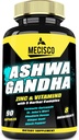 8in1 男女有机Ashwagandha 3个月供应 -- -- 5640mg 配有锌、维生素D、Turmeric、St John's Wort、Rhodiola Rosea、 & More -- -- 支助机构、Immune、Mood & 力量 -- -- 90个计数