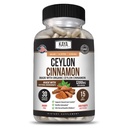 Kaya Naturals Ceylon Cinnamon Supplement – |1200mg / service, Vegan - 非GMO & Gluten Free - 30 卡普尔