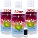 天然液体(Aloe Vera Juice Oceanic Elixir)——甲状腺素、文摘和免疫支持的专有植物混合物,32oz(包3)