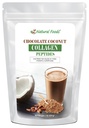 Z 天然食品 巧克力椰子 Collagen Peptides, 用椰子奶粉制成, 美味蛋白粉促进整体健康, 无糖, 非GMO, Gluten Free, Kosher, 1 lb.