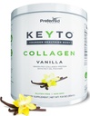 Keto Collagen蛋白粉与MCT Oil – Keto 和 Paleo 友好型草药 和 Pasure 提升水解 Collagen Peptides – 适合低碳饮食和 Keto Snacks – 关键TO Vanilla Flavor