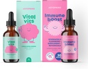 JoySpring Virtual Set - Kids Vitamins and Minerals 自然来源 QQ 非酒精,无糖液体公式 QQ豁免健康支持 QQ Vegan & Vegetarian 多维生素补充
