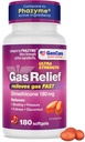 GenCare - 超强Simethicone Gas Relief 180 mg(180 Softgels) QQ 抗平滑,Bloating Aid,胃部不适和气体压力释放药 QQ 催化气体快速 QX 通用 Phazym