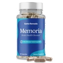 Santo Remedio Memoria,脑健康促进器,帮助加强神经连接,帮助改善注意力、记忆和集中,30种服务,Gluten Free, Non-GMO