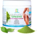 Bruizex Lymphatic Greens:超食品粉末补充剂 淋巴排水和淋巴支持 I Post Liposution, BBL, Lipedema, Massage I Works with Faja, Lipo Foam, Massager, Oil I Vegan I 8 Oz