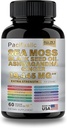 Sea Moss 黑种子油 Ashwagandha 生姜 维生素 C和D3 男女黑辣椒