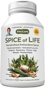 Andrew Lessman Spice of Life 60 Capsules - 八种科学开发的摘录,专注. 健康促进香料。 大蒜 库尔库明 奥雷根诺 罗斯玛丽 塞奇 泰米 芥子籽 瓦萨比