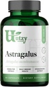 Utzy Naturals Astragalus – 每日免疫健康 – 每卡普尔500毫克 – 60卡普尔