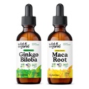 野生和有机金戈比洛巴叮当 2 fl oz & Maca 根叮当 2 fl oz