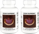最高营养 Reishi Supreme, 90纯 Reishi 蘑菇蔬菜 Capsules → 2 Pack