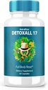 DetoxAll 17 - DetoxAll 17 全体重置,DetoxAll 17 整体健康与健康饮食补充,最大力量全自然药丸对促进能量,Detox All 17 Reviews (60 Capsules)