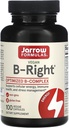 Jarrow公式 B-Right - 低氧维生素B-复合公式 - 能量和代谢支持 - 促进大脑,心脏和心血管健康 - 100 services (Pack of 1)
