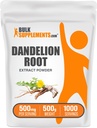 Bulk Assupports.com 丹德利翁根提取粉末 - 丹德利翁根补充剂,草药补充剂 - Vegan & Gluten Free, 每服500mg, 500g (1.1磅) (Pack of 1)