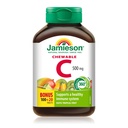 Jamieson Chewable Vitamin C 500 mg 天然热带水果,120厘米,从加拿大进口]