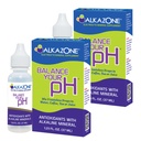 ALKAZONE 平衡您的 pH 抗氧化剂 Alkaline 矿物促进剂和补充剂(2包)