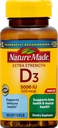 额外的强力维生素D35000 IU(125 mcg),180 Softgels 值大小,高概率维生素D帮助支持免疫健康,强骨和牙齿,和肌肉功能
