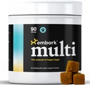 嵌入犬多益 — All- In-1, 补充犬类 — Glucosamine, Chondroitin, 联合支援 — Skin, Coat, Brain, and Immune Health — Vet-Formulated and All-Natural — 90 Soft Chews — 软果