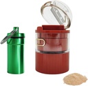 Premium Pill Crusher Cutter and Grinder for Fine Power Perfect for Medicines Pets 方便使用 Smasher 与可移动杯理想的 Pastillas Medicinas 高效摩尔 日常医药管理