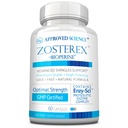 核准的科学 Zosterex - 外Strength L-Lysine 1000mg,维生素B复合体,锌 - 免疫支持和冷酸处理 - 60 Vegan Capsules - 1瓶