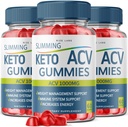 rize 实验室 - Slimming Keto ACV Gummys for Advanced Wight Loss, Slimming Keto Gummys with Apple Cider Vinegar, 补充帮助减少贝利胖子(180古米)