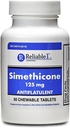 可靠 1 Simethicone 125 mg 抗气体 60 Peppermint 片 (1瓶)
