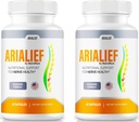 (2包) Arialief Capsules, Nerve 健康的官方营养支持,所有天然 Arialief 健康神经维生素, Arialief Pills Premium, Aria LIEF Pastillas Review (120 Capsules)