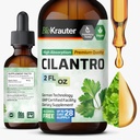 BIO KRAUTER CIANTRO 补充剂 - 抗氧化剂的丰富来源 - 天然清洁和解毒 CIANTRO TINCTURE - Vegan,酒精自由滴2 Fl. Oz.