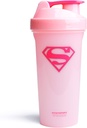 Smartshake Lite Justice League Protein Shaker Bottle 800ml – DC 漫画水瓶,防漏BPA 自由健身摇摆和蛋白粉(超级女孩)