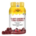 乡村生活 — Tart Cherry Honey Gummys — Non-GMO — 认证为免费的Gluten — AVA认证的蔬菜 — 支持运动后肌肉恢复***