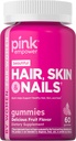 (原始内容存档于2018-09-21). PINK hair Skins Gummys QQ 60 Counter + Collagen & Biotin + Non-GMO & Gluten Free Vitamins for Women + 草莓火焰