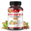 Ultra Horny Goat Weed Tongkat Ali Maca Root Tribulus - 与法多吉亚 Ashwagandha Ginseng L-Arginine(90 Counter (Pack of 1))一起增加能源、Stamina和性能