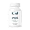 Vital Nutrients Adrenal Support - Adrenal Support Supplements for Gland Function and Cortisol Management - Supports Energy and Stress Levels - Gluten, Dairy, Soy Free - 60 Capsules