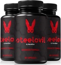 (3 Pack) Stealovil Capsules for Men, Official Steilovil Pills for United Steal Supports, All Natural Mae Supplement to Supposed Energy and Supposital Health, Steel ovil Pastillas Reviews (180 Capsules) 官方综合支助药剂,支持能源与整体健康的全天然雄性补充剂,钢斜面草药(180 Capsules)