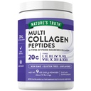 Nature's Truth Multi Collagen Peptide Powder → 9 oz → Type I, II, III, V, X → 不受欢迎的 → Non-GMO & Gluten 免费补充