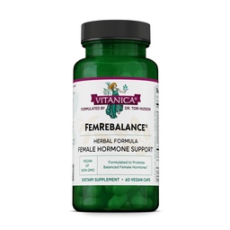 Vitanica Fem Remability,《对女性的荷尔蒙平衡支助》,Vegan,60 Capsules
