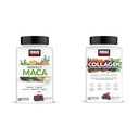 强制因子 Maca Root 和 Collagen Soft Chews Bundle 与 60 Maca 和 60 Collagen Chews 组合