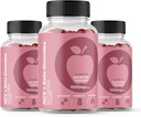 (3 pack) Svelte ACV Gummys 高级公式, Svelte Gummys 1000mg, 180 计数