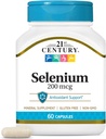 21世纪硒 200 mcg Capsules, 60 counter