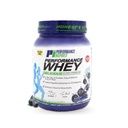 performance INSPERED 营养 WHEY 蛋白粉 – 所有天然蛋白质 – 25G 蛋白质 – BCAAs – 消化酶 – 纤维包装 – 蓝莓 – 2lb