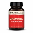 Mercola Vitamin K2-180 mcg Vitamin K2博士作为MK-7 - 支持健康动脉功能和心脏健康 - 非GMO,无葡萄糖和乳制品 - 90 Capsules (90名服务员)