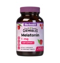 Bluebonnet Nutrition EarthSweet Melatonin 1 mg Fast-Acting Quick Dissolve Nighttime Relaxation & Restful Sleep Support - Sleep Aid - Gluten-Free, Vegan - Flavor - Chewable Tablets Raspberry