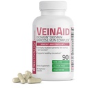 Bronson VeinAid Diosmin 1000mg DiosVein Varicose Vein 综合体,与威诺辛和百特林,90个蔬菜卡普尔