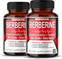 8 in 1 Berberine 补编 - Per Capsule Productions - 支持文摘,豁免 - 与锡兰肉桂, Milk Thetle, Turmeric, Bitter Melon
