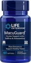 生命延长 Macuguguard 望远镜支持+ Astaxanthin, 60 软胶