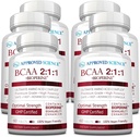 核准的科学BCAA补编 - 360平板电脑 - 24mg - 提高性能和加强肌肉发育 - L-Leucine, L-Isoleucine, L-Valine - 在美国制造,非GMO