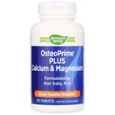 Nature's Way Osteo Prime PLUS 钙和镁,支持骨质健康与肌肉功能*,配有维生素D3 & K2,蔬菜,120片