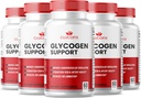 (5 Pack) ClucoFix Glycogen 支持 Capsules - ClucoFix Glycogen 健康与健康 多维他命支持 辅药 - ClucoFix Glycogen - ClucoFix Glyco 高级公式支持审查
