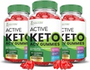(3 Pack) 活性 Keto ACV Gummys 高级公式 1000MG 活性 Keto Gummys 苹果 苹果 苹果 苹果 醋 配有 石榴 甜菜 果汁 粉 B12 Vegan Non GMO 180 Gummys