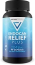 Endocan Relief Plus - 来自暂时的Aches,Disfort, & Swelling的自然救济 - 我们最好的自然草药公式 - 完整的身体支持 - 战斗自由激进者 - 我们最好的Turmer日报救济因素